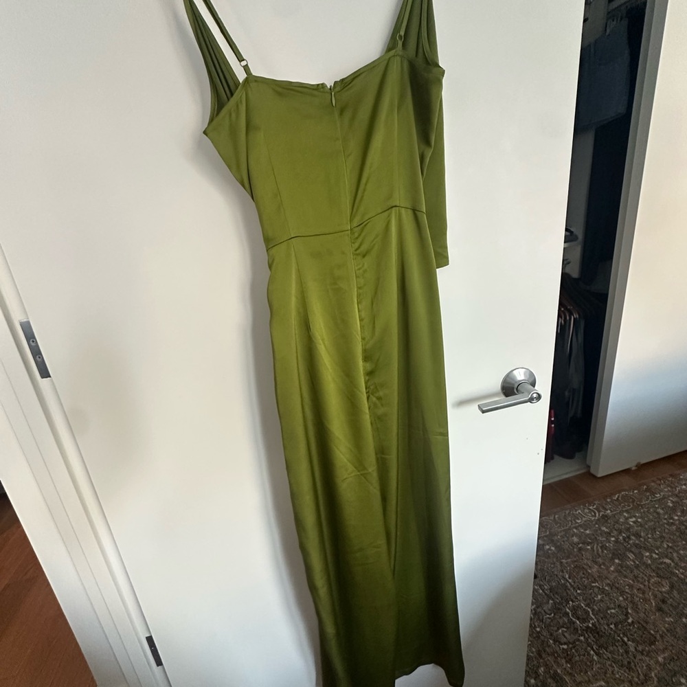 Never Fully Dressed Green Jumpsuit